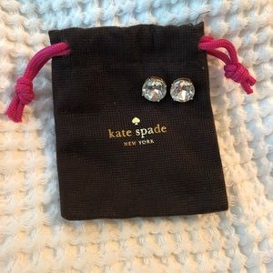 Kate Spade Large Diamond Stud Earrings